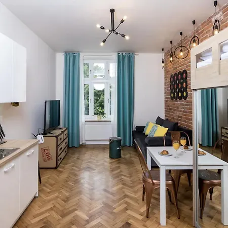 Retro Harmony Studio With Ac - Krakow Center *
